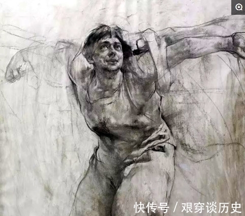 画家|天才画家布洛欣肖像素描作品欣赏