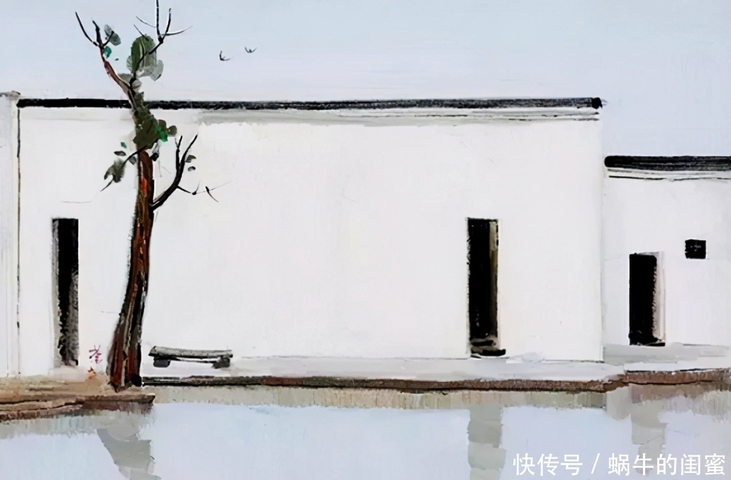 绘画|他画扇门卖7475万,加棵树卖1.1亿,看看那个树的意境就晓得了