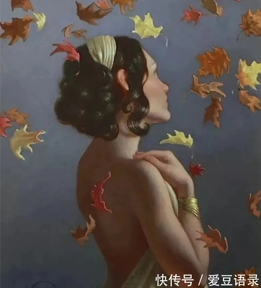 学院派&他的油画端庄典雅,极简风格却意蕴深远