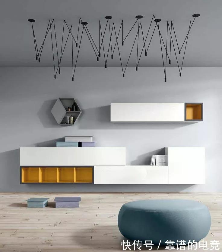 墙面|头一次看到做在墙上的柜子,怎么可以这么漂亮?