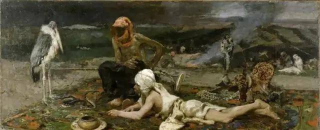 艺术家#西班牙艺术家马里亚诺的绘画作品,看了让人不忍侧目!