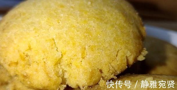 酥脆|面点师教你自制“桃酥”,咬一口酥脆掉渣,老人小孩都能吃