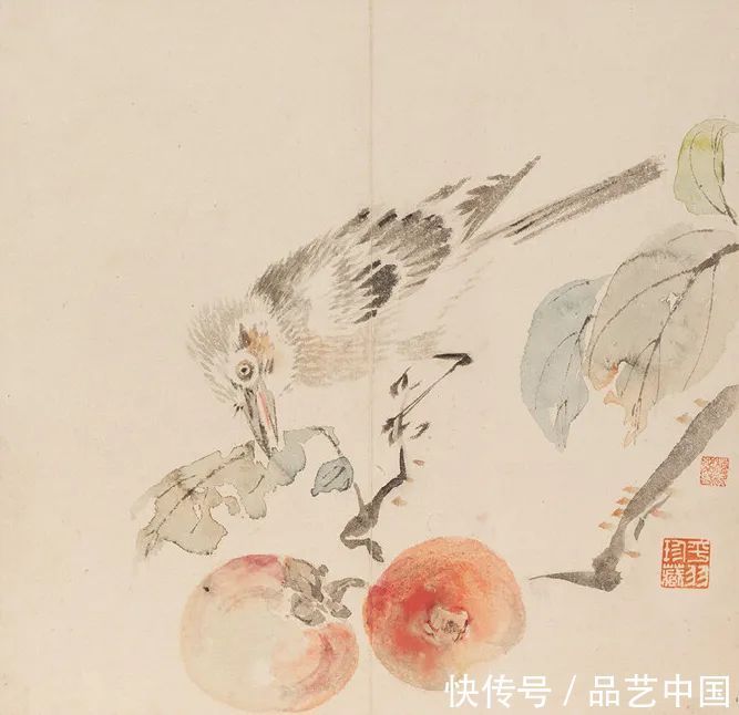 陈师曾#京剧大师的花鸟册,雅俗共赏