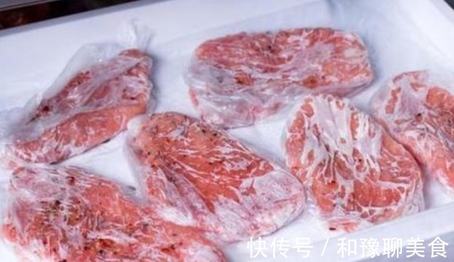 口感|解冻肉,不要用水泡,只需2种调料,10分钟解冻,口感和鲜肉一样