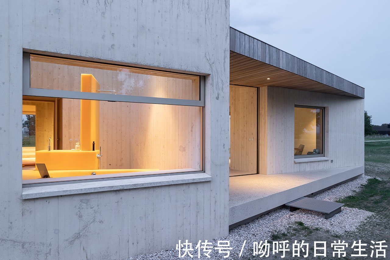 混凝土|2021年BNA最佳建筑奖：德科特·范·沙伊克设计极简主义住宅