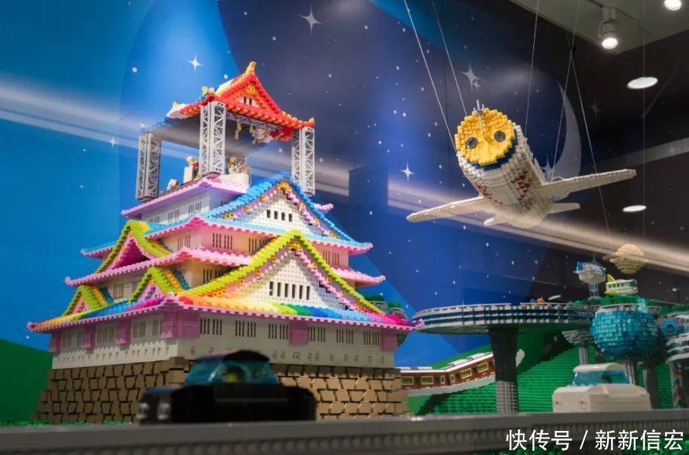 大阪#日本达人用乐高拼出一个个微型世界,网友:这是哪来的神仙!