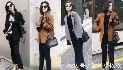 烟管裤|不再为秋季穿衣发愁了,学时尚博主的“一衣多穿”,时髦还显气质