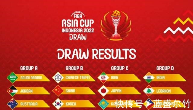 韩国|男篮亚洲杯抽签出炉中国韩国分在同一组,半决赛或不敌澳大利亚!
