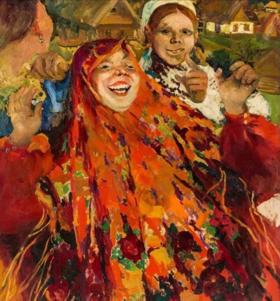 彼得堡&色彩这么艳丽,居然是列宾工作室出来的画家