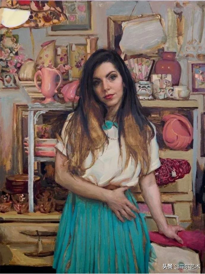 十九世纪|美国女艺术家玛丽·索尔的油画艺术作品欣赏