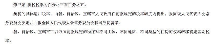 征收|买房契税9月份就要上调？假的！
