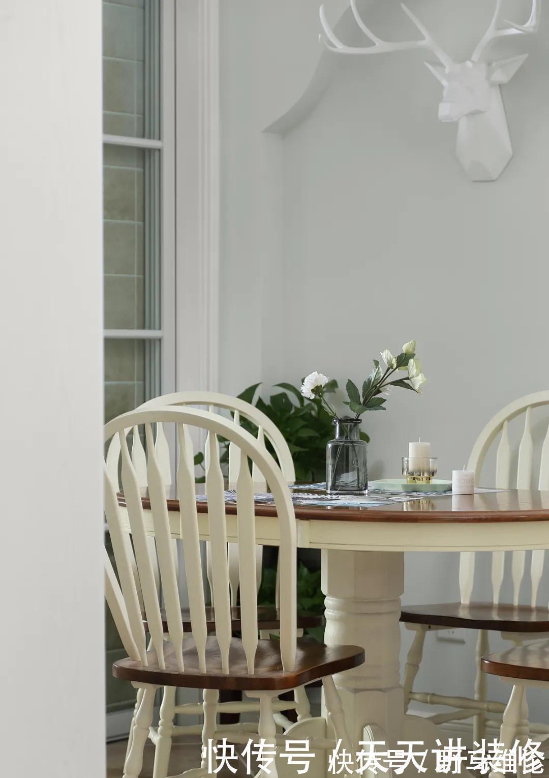 新房|127㎡现代美式风格新房装修,浪漫优雅简洁大方!