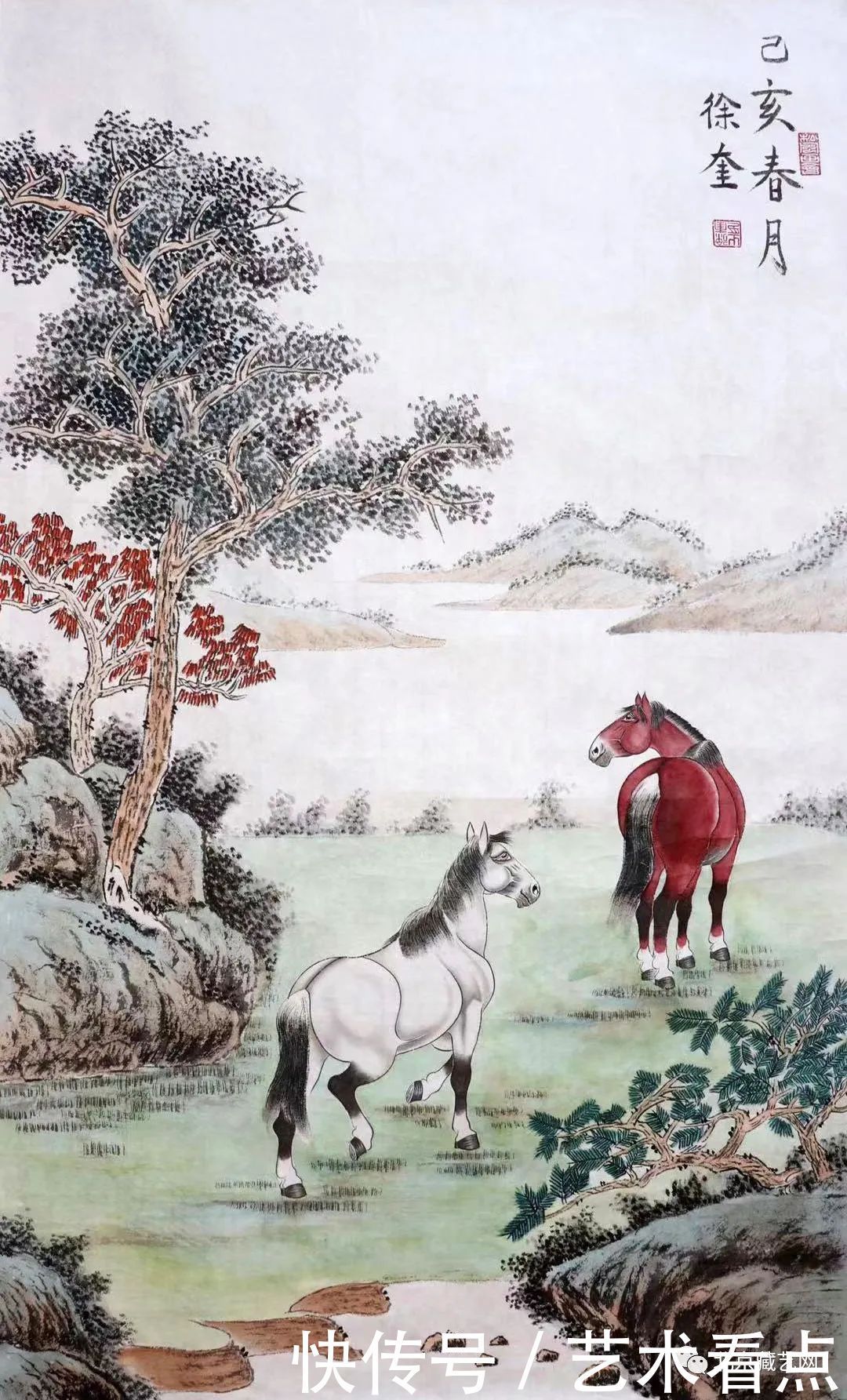 松风画马传人徐奎作品选|名家名作 | a951