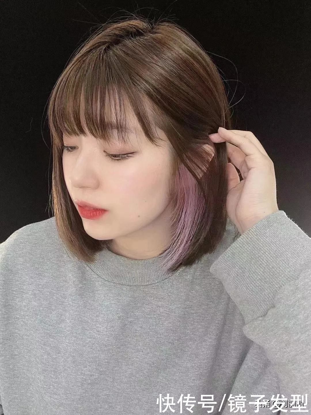 发型无论怎么剪，永不过时的还是波波头，百变时尚又瘦脸