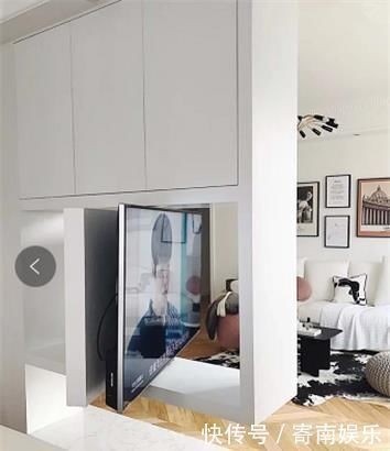 电视柜|不要在客厅装电视机背景墙了，聪明人都这样放电视，时尚又实用