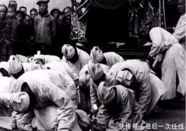 难怪|慈禧葬礼，德国记者拍到的老照片，难怪大清会亡