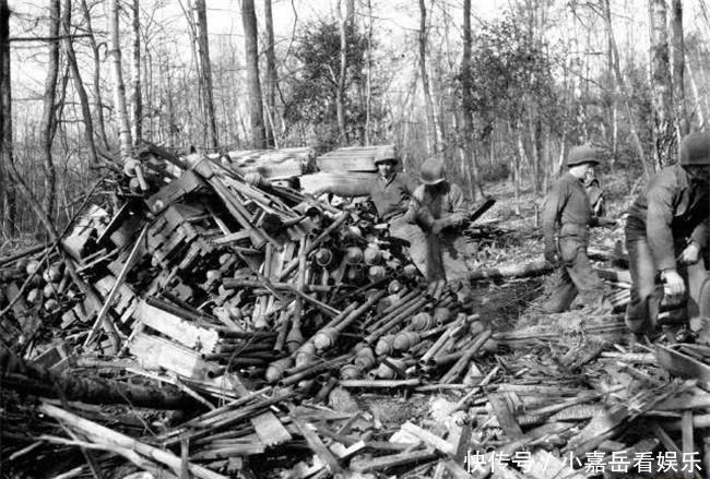盟军|德军战败,盟军缴获这么多武器怎么办盟军头疼德国也头疼