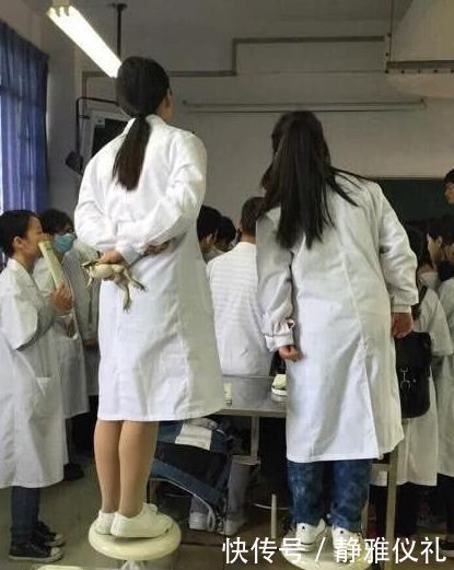 人体解剖课，女学生都在干什么，会不会像男生一样很用心