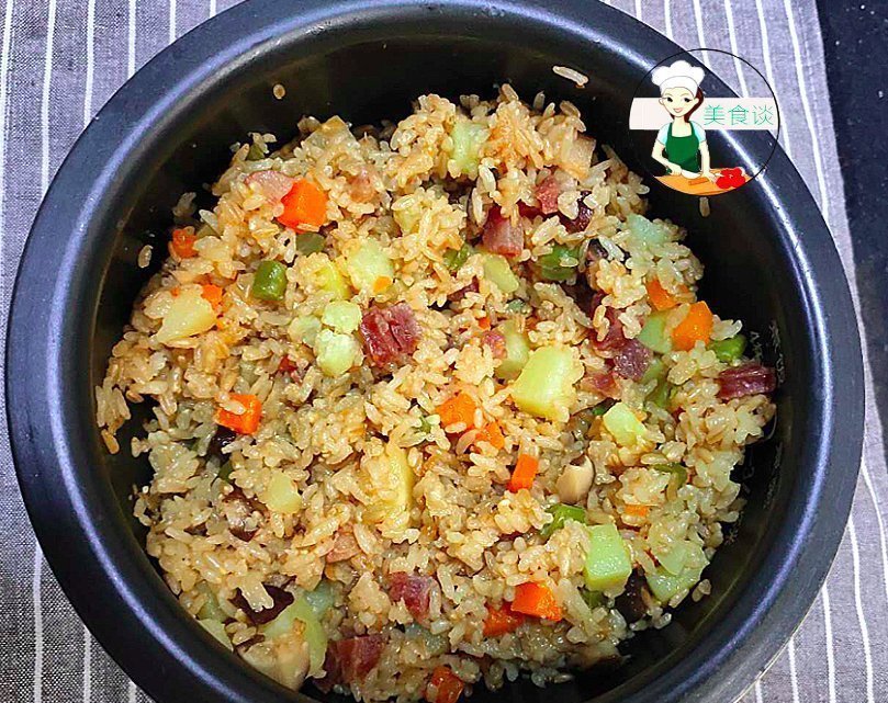 天冷了,我最爱做这美味,饭菜一锅出,营养美味,大人孩子都爱吃