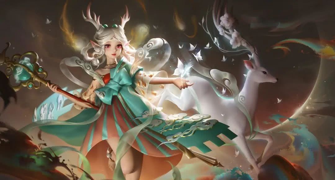 神鹿|王者荣耀 遇见神鹿遇见飞天