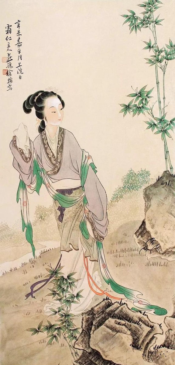  曾经比张大千出名｜他和张大千的仕女画，你更喜欢哪个？