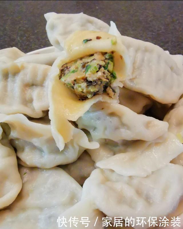 鲜香|包芹菜馅的饺子时,教你一招,鲜香好吃,营养美味!