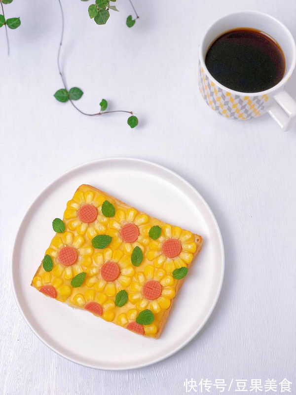 吐司|小清新向日葵吐司，开启美好的一天