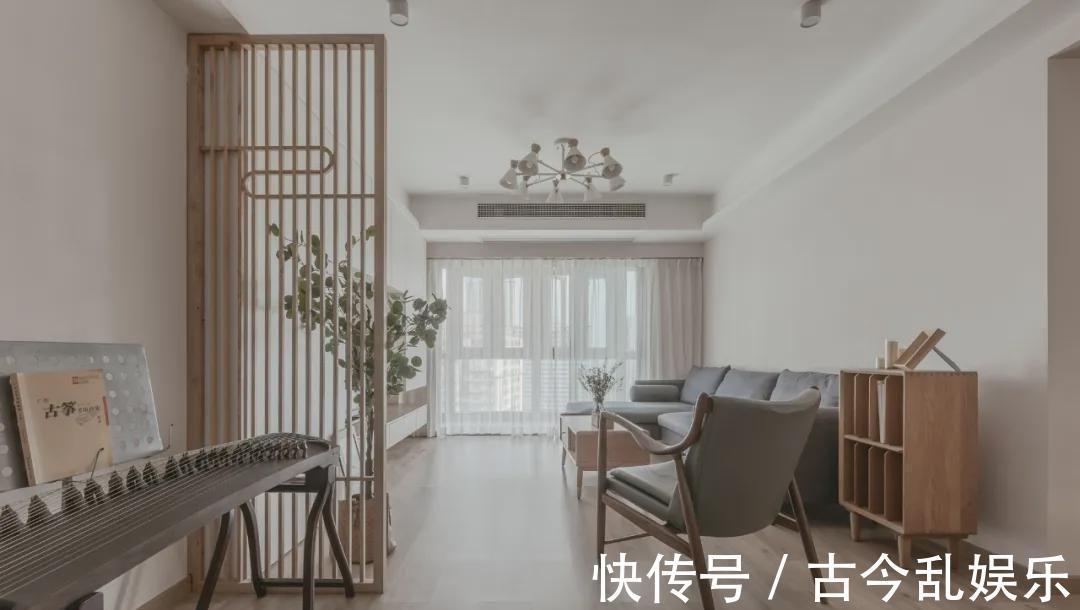 齐家云云|实用132平现代简约木色调三室,趣味,简约,原木