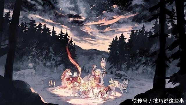 画师笔下的奇幻世界，既让人向往，又心生畏惧