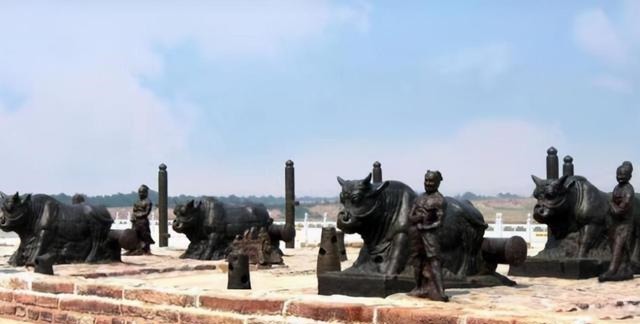 唐朝|40吨的唐朝黄河铁牛捞出后,为何露天摆放不保护专家不敢动