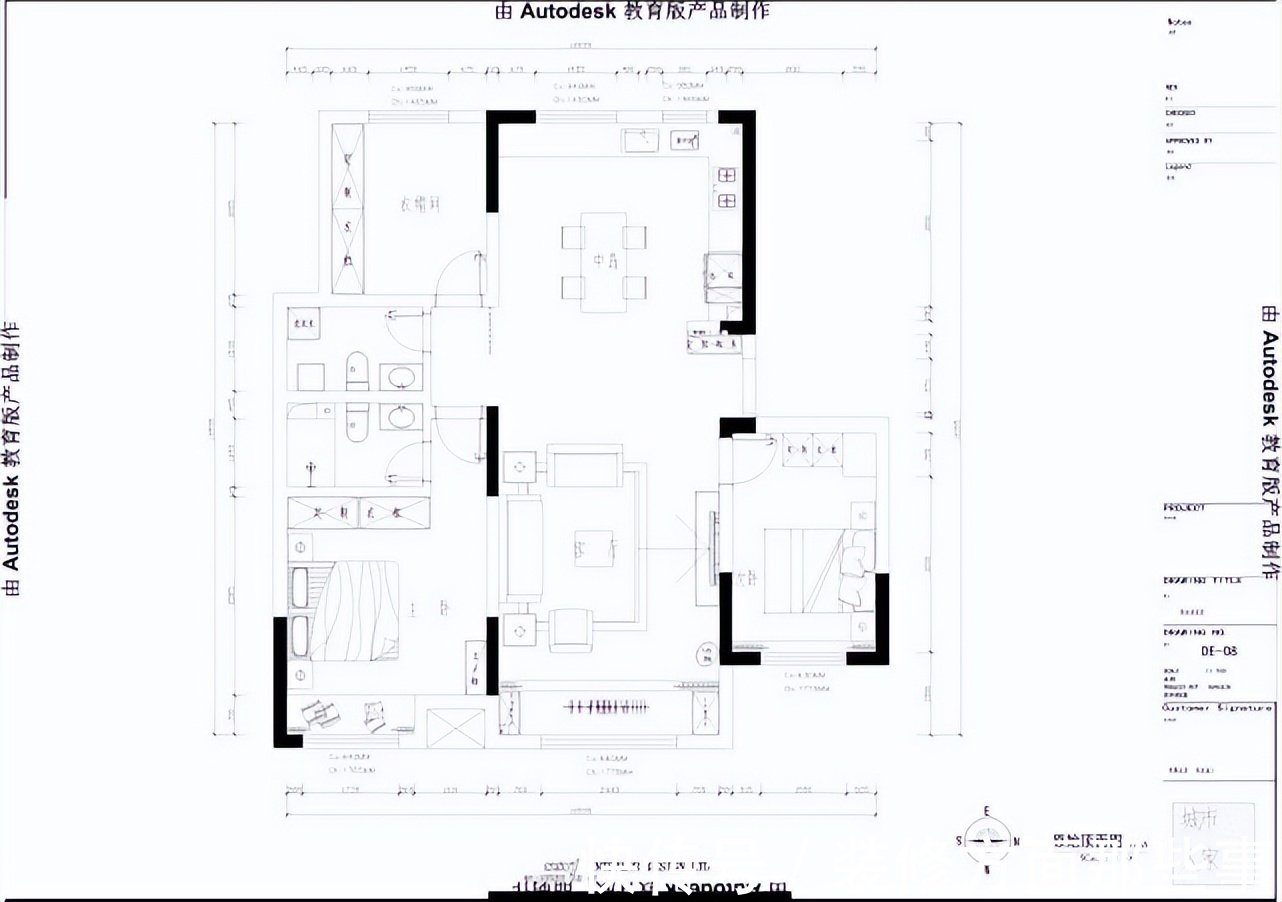 中式|130平现代中式三居室,整个空间呈现一种有意境的美感