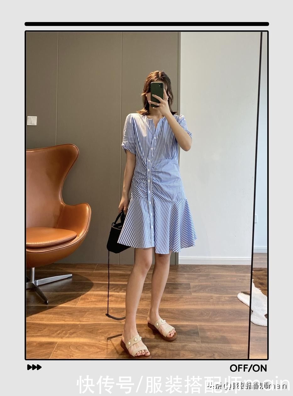 衬衫|都爱“衬衫+裙子”，不如直接穿时髦显瘦的衬衫裙