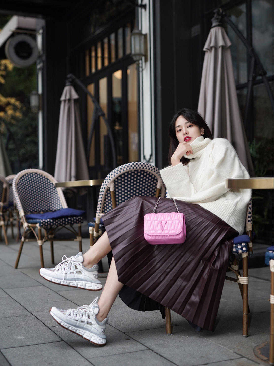 大衣|冬天裙装怎样选?码住这三条,上身精致又有气质