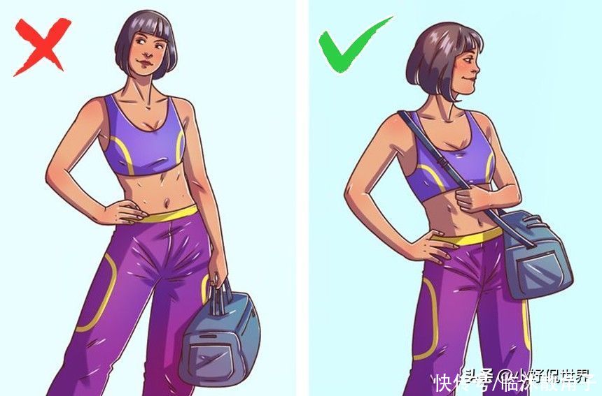 携带|可能会对你的背部和肩膀带来伤害的7种携带包包的方式