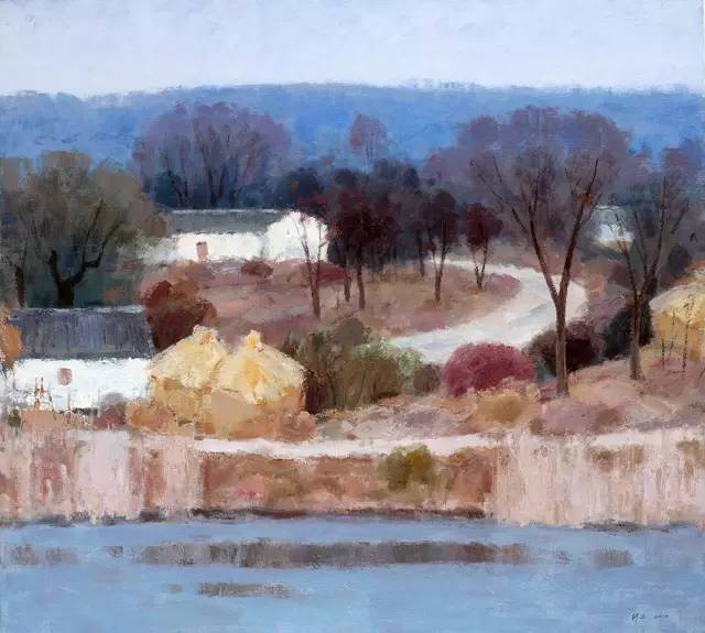 高级色彩,沈行工独特的诗意性油画