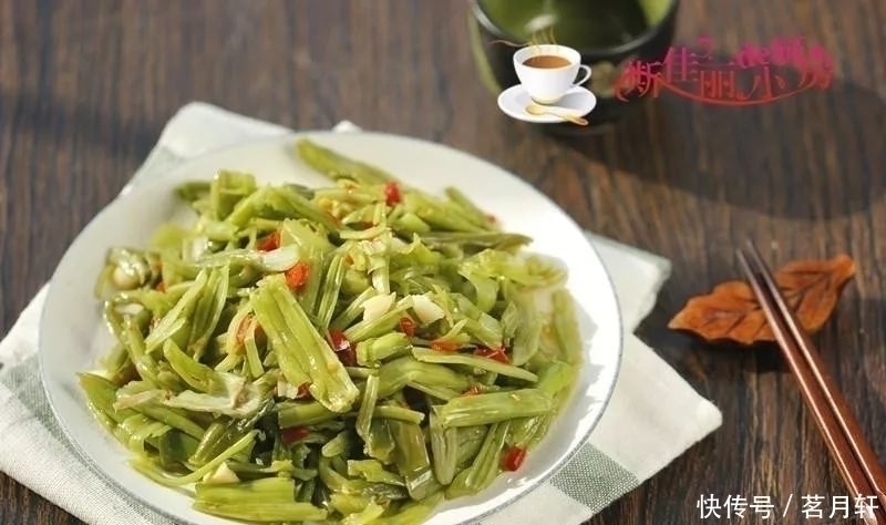 空心菜梗|它是碱性食物,常吃除口臭排宿便肠道畅通了,可惜很多人不知道