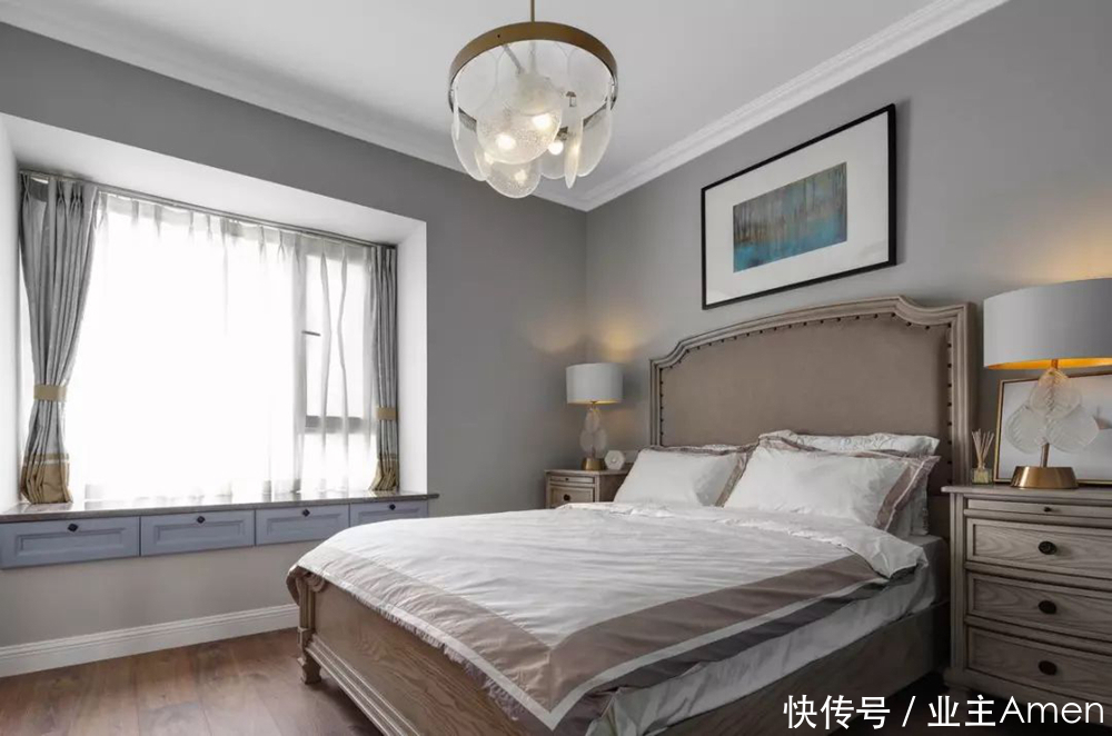 轻奢风格|大房型想设计美式轻奢风格,187平的大平层这样设计,优雅高品质