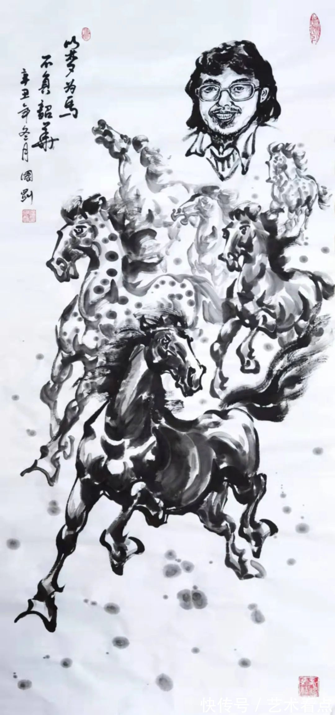 八骏雄风&【瑞虎迎春·福马贺岁】著名福马画家潘国刚老师优秀作品展