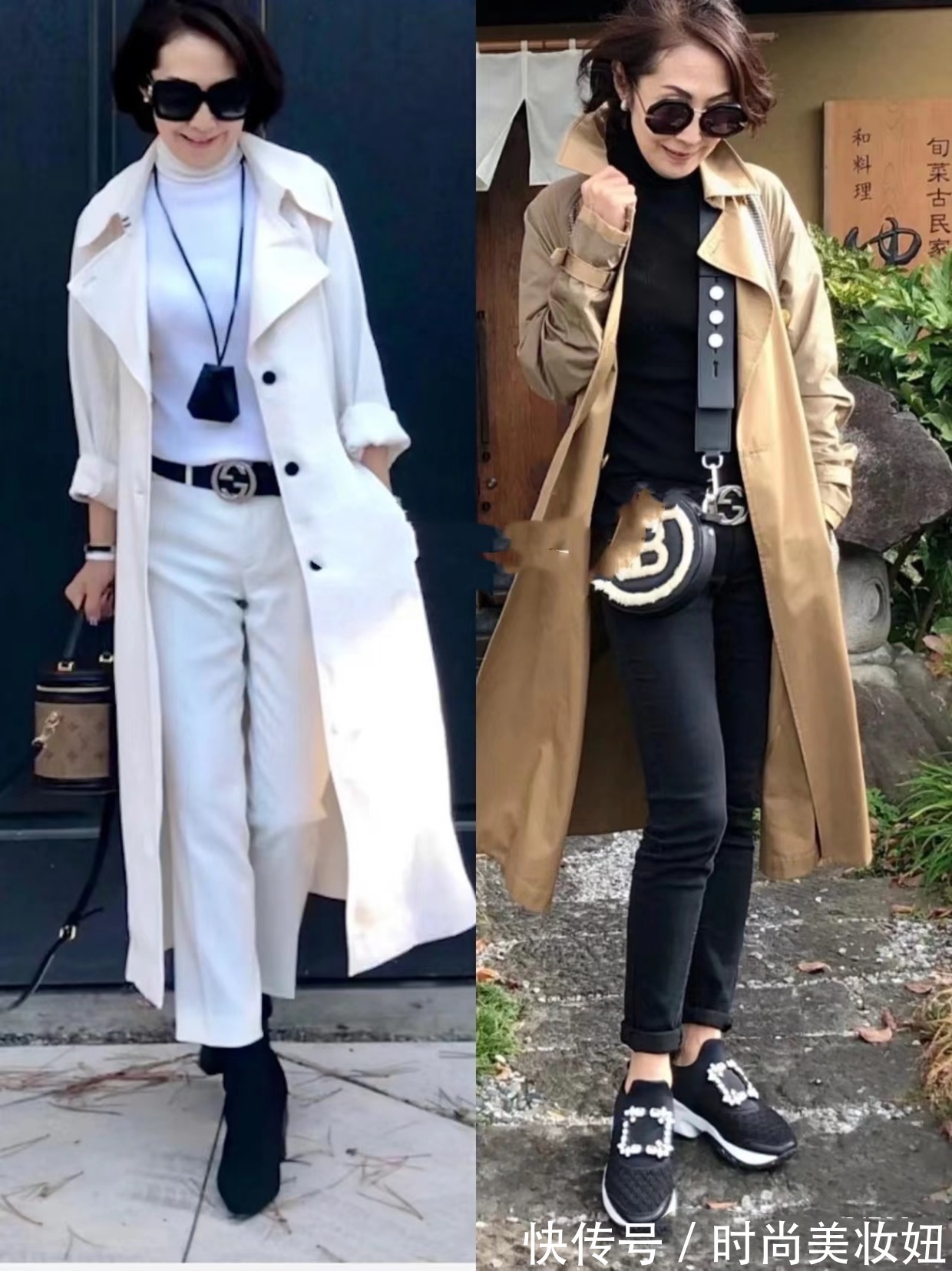 小皮衣|50+“日本主妇”太会穿了,可优雅、可洋气,大妈们该学一学