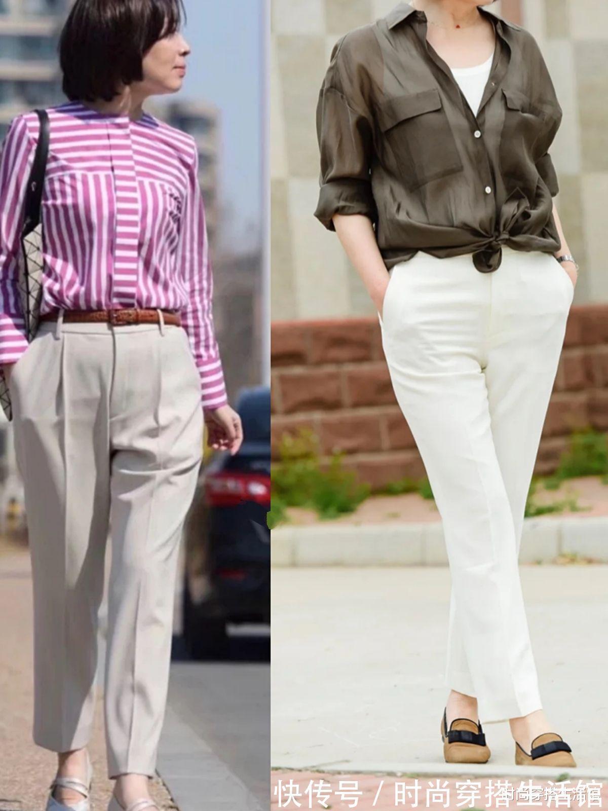 气质|60岁女人夏季“白裤子”别乱穿,注意这4个细节,轻松穿出好气质