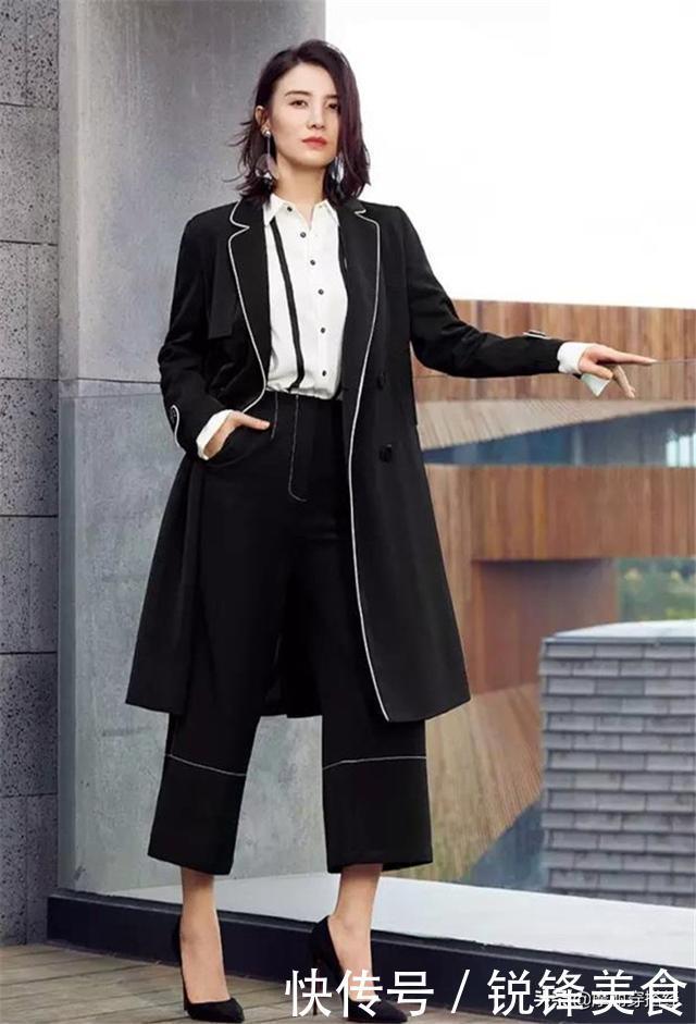 又到阔腿裤表演时刻，这9套搭配，洋气时髦有内涵