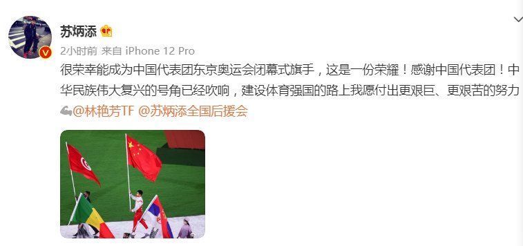 苏炳添|苏炳添：很荣幸当闭幕式旗手，愿为建设体育强国努力
