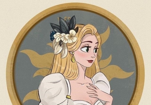 贝儿公主|迪士尼公主的复古勋章,花木兰清新可人,你最想拥有哪个?