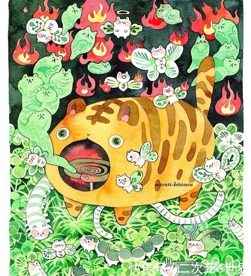 bitamin!每日插画 8年,从画渣到大神,不努力你永远不知道自己有多优秀