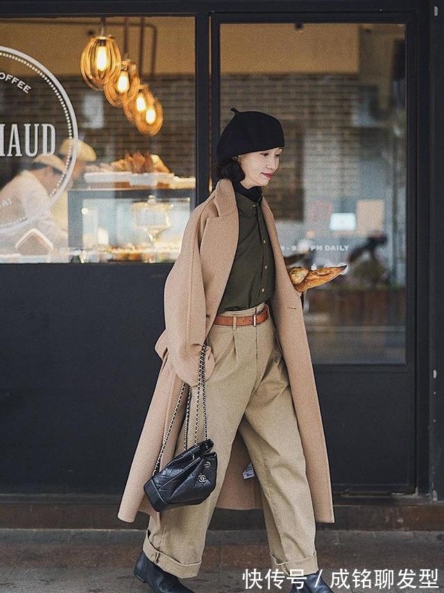 针织衫|会穿的女人不显老,看看三木妈妈的精致穿搭,优雅大气又有高级范