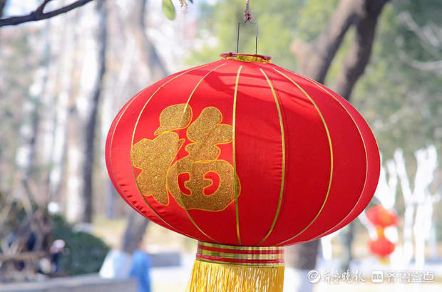 老年|就地过年春在身边｜济南千佛山红红福字高高挂，满山福气迎大家