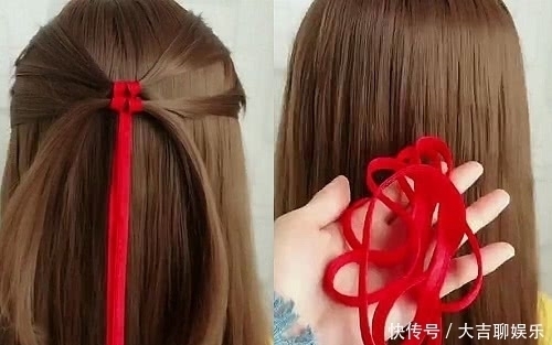 鞋带|女生“扎头发”用啥?舞蹈生用鞋带,文科生用回形针,看到美术生:膜拜大佬