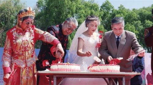 老人|百对金婚老人5.20举行“集体婚礼”