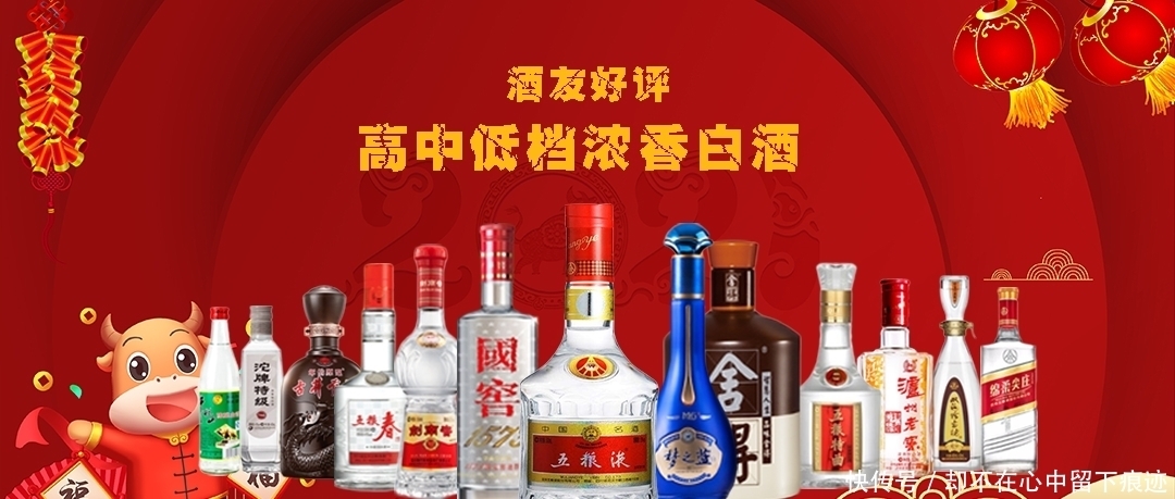 过年啦！高中低档浓香白酒该怎么选？这8瓶提回家团圆倍儿有面子
