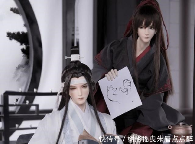 魔道祖师道友太有才系列,手办比官方可爱,cos十分还原